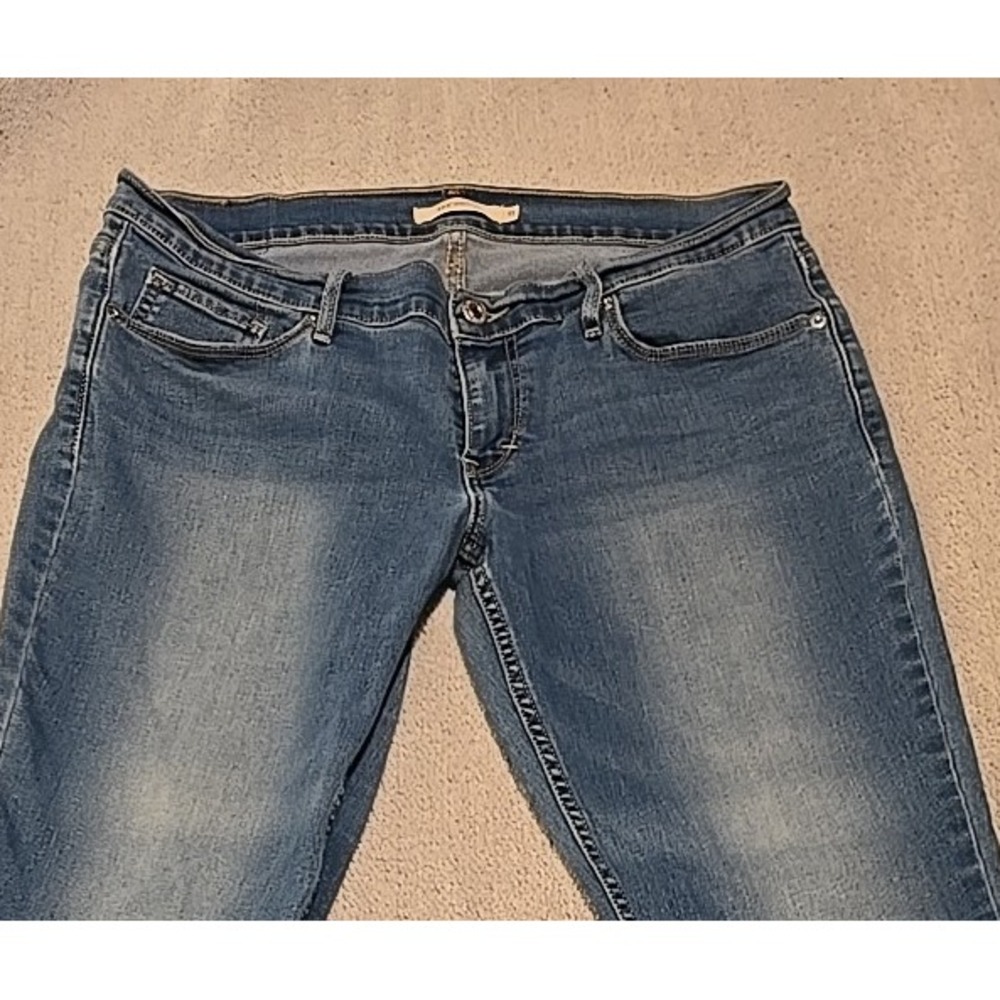 Levi Strauss Womens 11 Bootcut Jeans Blue Denim 30x32 Y2K Low-rise 2000 - Picture 3 of 9